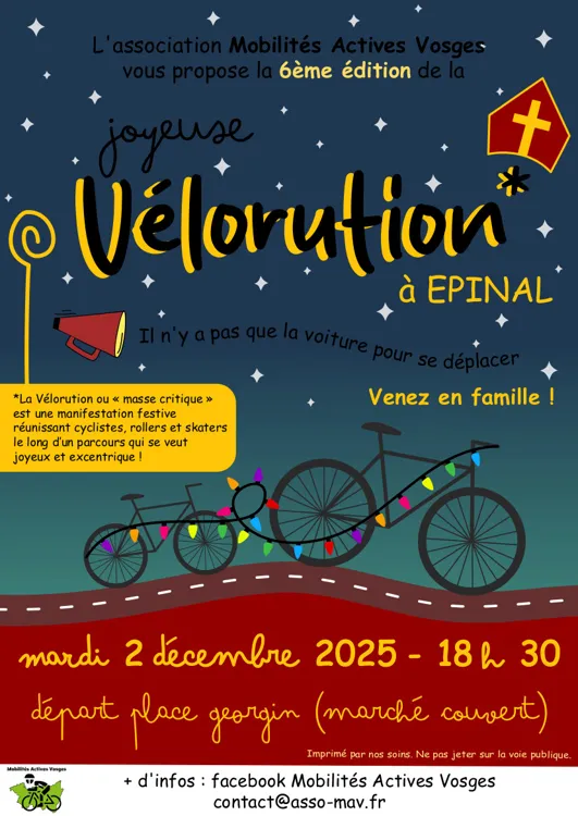 Vélorution  2 décembre 2025