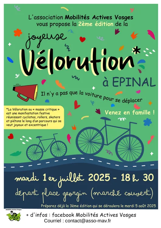 Vélorution mardi 1er juillet